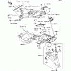 Ninja ZX-14 (ZX1400-A7FA) Заднее крыло