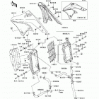 KX250F (KX250-T7F) Радиатор