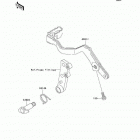 KLR650 (KL650-A7F) Педаль тормоза
