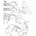 Vulcan 900 Classic LT (VN900-D7F) Fenders(-jkavn2d1 7a011496)