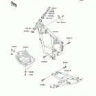 KLR650 (KL650-A7F) Рама
