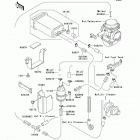 Ninja 500R (EX500-D7F) Fuel evaporative system(d6f / d7f)(ca)