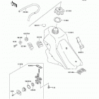 KLX300R (KLX300-A7F) Топливный бак