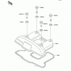 KLR650 (KL650-A7F) Крышка головки цилиндров