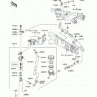 Ninja ZX-14 (ZX1400-A7FA) Задний торм цилиндр