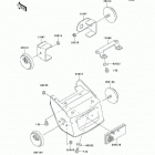 KLX300R (KLX300-A7F) Отражатели