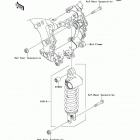 Ninja ZX-14 (ZX1400-A7FA) Амортизатор