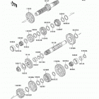 KLR650 (KL650-A7F) Трансмиссия