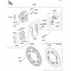 KX250 (KX250-R7F) Передний тормоз