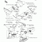 Ninja ZX-14 (ZX1400-A7FA) Повторитель сигналов