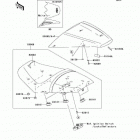 Ninja ZX-14 (ZX1400-A7FA) Сидение
