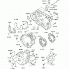 KLR650 (KL650-A7F) Крышки двигателя