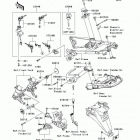 Ninja ZX-14 (ZX1400-A7FA) Замок зажигания