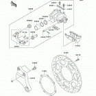 Vulcan 2000 Classic (VN2000-E6F) Задний тормоз