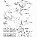 Vulcan 900 Classic (VN900-B7F) Fuel tank(b6f / b7f)