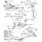 Ninja ZX-14 (ZX1400-A7FA) Боковые обтекатели