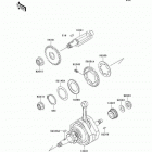 Eliminator 125 (BN125-A7F) Коленвал