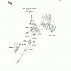 Ninja ZX-14 (ZX1400-A7FA) Подножка