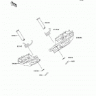 KX250 (KX250-R7F) Подножки