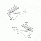 KX85  (KX85-A6F) Decals(green)(a6f)