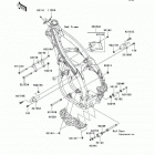 KX450F (KX450-D6F) Рама ,крепежные детали