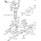 KX250F (KX250-T6F) Задняя подвеска