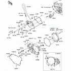 KX450F (KX450-D6F) Крышки двигателя