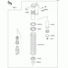 KDX200 (KDX200-H6) Амортизатор