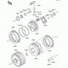 KDX200 (KDX200-H6F) Сцепление