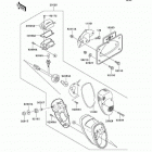 Vulcan 800 Drifter (VN800-E6F) Фонарь