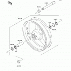 Z1000 (ZR1000-A6F) Переднее колесо