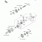 KX450F (KX450-D6F) Коленвал