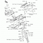 Ninja ZX-6RR (ZX600-N6F) Заднее крыло