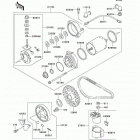 Ninja 500R (EX500-D10) Стартер