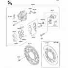 KX250F (KX250-N2) Передний тормоз