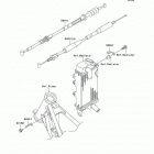 KX100 (KX100-D2) Тросы управления