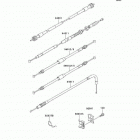 KLR250 (KL250-D20) Тросы управления
