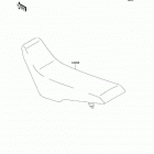 KLX300R (KLX300-A10) Сидение