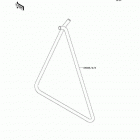 KX85 (KX85-A2) Подножка