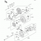 Eliminator 125 (BN125-A7) Rear wheel / chain(a7 / a8)