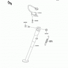 KLR250 (KL250-D20) Подножка
