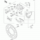 Ninja 500R (EX500-D11) Front brake(d11 / d12)