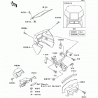 KLR650 (KL650-A19) Обтекатели