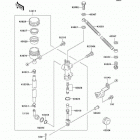 Ninja 500R (EX500-D10) Задний торм цилиндр