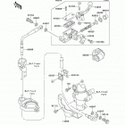 KX100 (KX100-D2) Главный тормозной цилиндр,передний