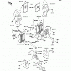 KLR250 (KL250-D20) Радиатор