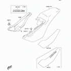 KDX50 (KDX50-A2) Боковые обтекатели