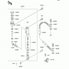 KX65 (KX65-A6) Задний торм цилиндр