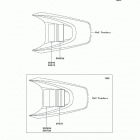 KLX110 (KLX110-A2) Наклейки предупреждения
