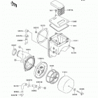 KLX300R (KLX300-A10) Воздухозаборник